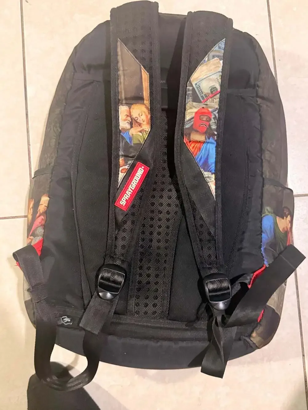 Sprayground Billion Dollar Bandit Last Supper Backpack